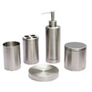 Stainless Steel Bathroom Set 